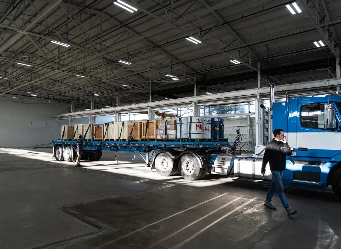 Solcoa facility aerial view